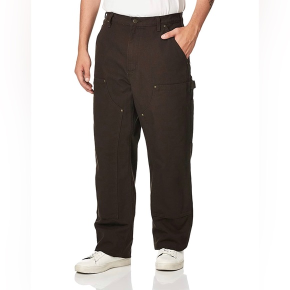 Carhartt Pants Carhartt Mens Loose Fit Washed Duck Doublefront
